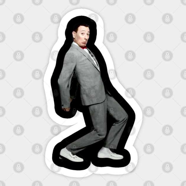 Pee Wee Herman Sticker by dullgold